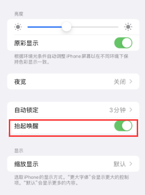 松阳苹果授权维修站分享iPhone轻点无法唤醒怎么办