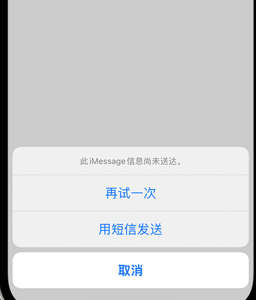 松阳apple维修iPhone上无法正常发送iMessage信息