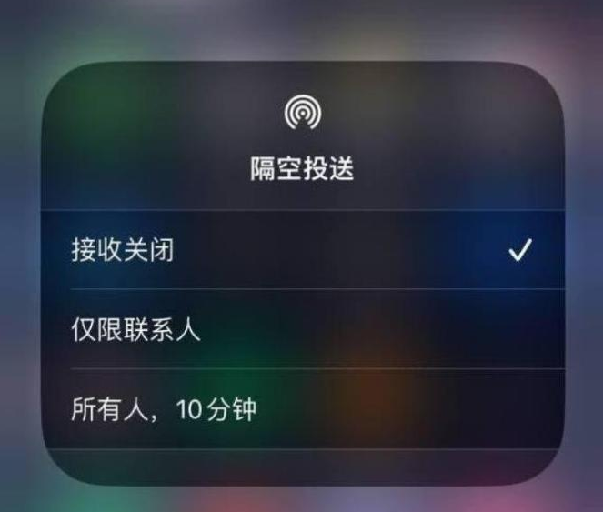 松阳苹果14维修分享iPhone 14 Pro如何开启隔空投送 